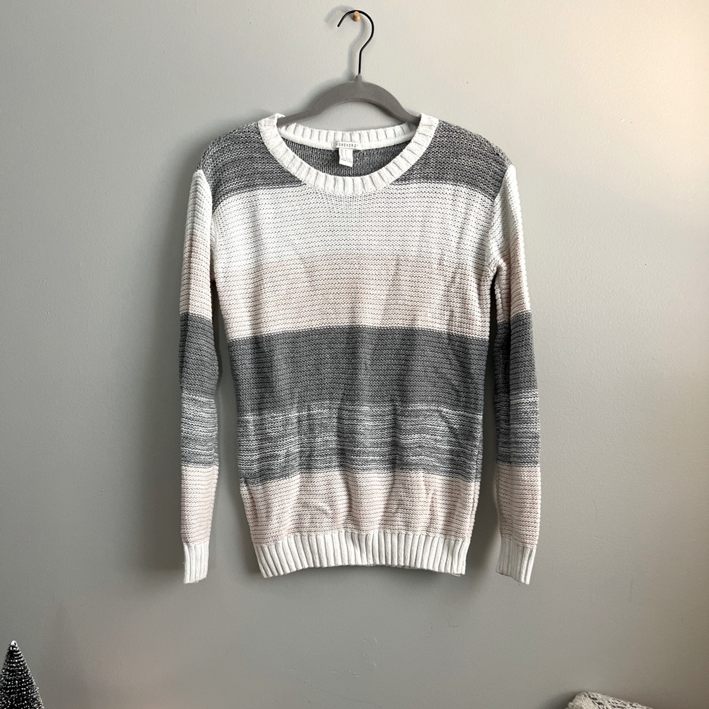 Pastel striped sweater